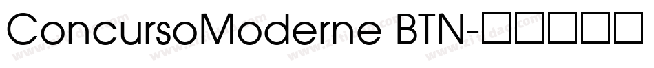 ConcursoModerne BTN字体转换
